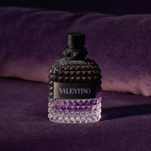 Geboren in Roma Purple Melancholia Uomo - Eau de Toilette für Herren, Ambra Aromatisch Holzig VALENTINO 
